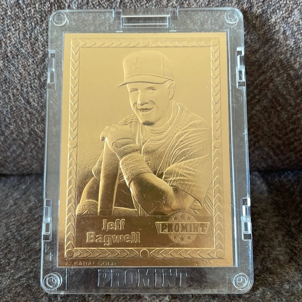 Jeff Bagwell Pro Mint 1993 24K Gold Card Astros